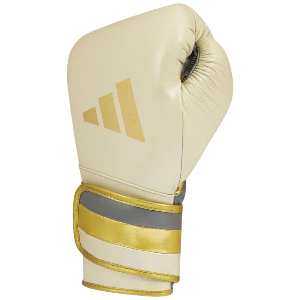 adidas Adispeed 501 Limited Edition Pro Boxing Gloves - Alumina/Grey/Black