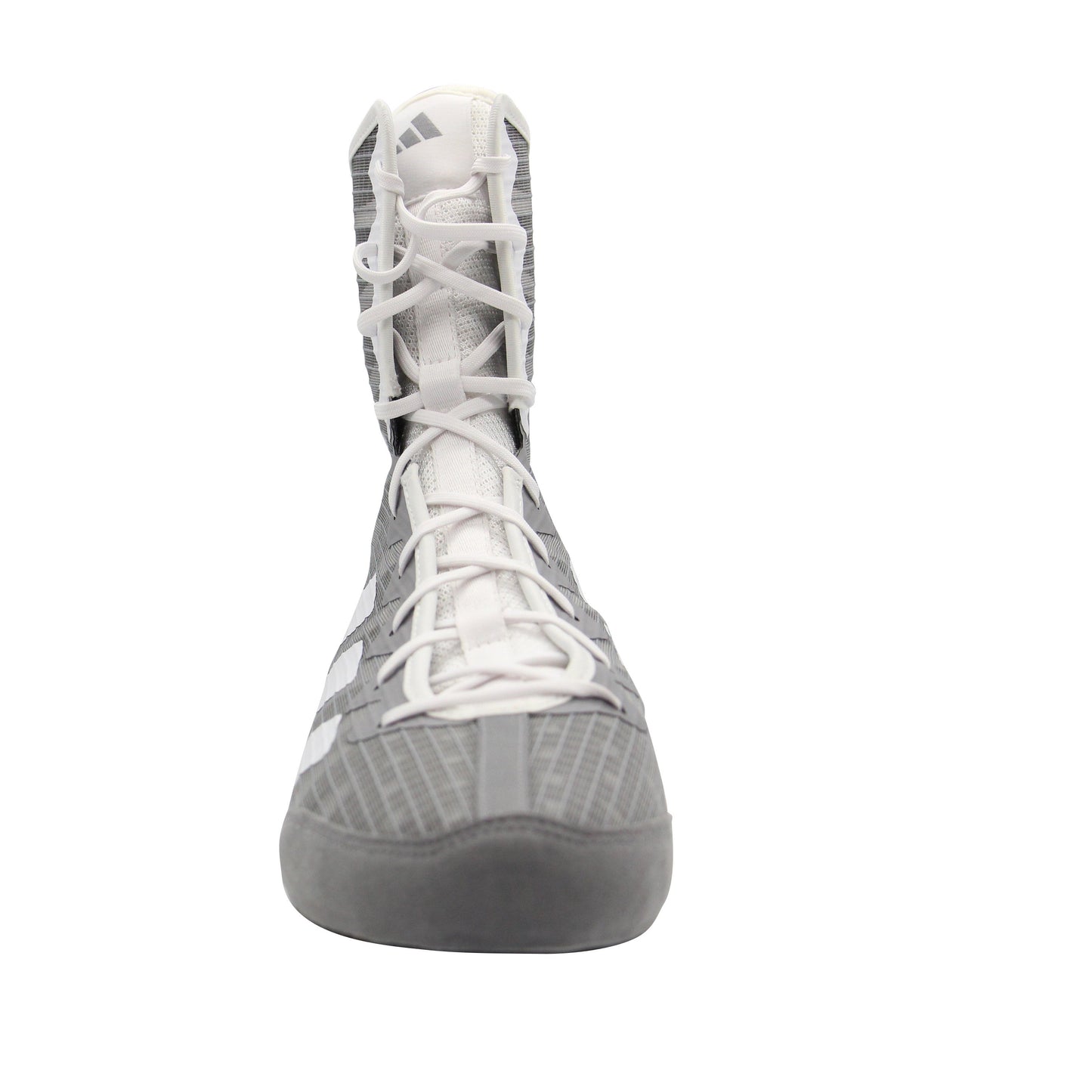 adidas Box Hog 4 Boxing Boots - Grey/White