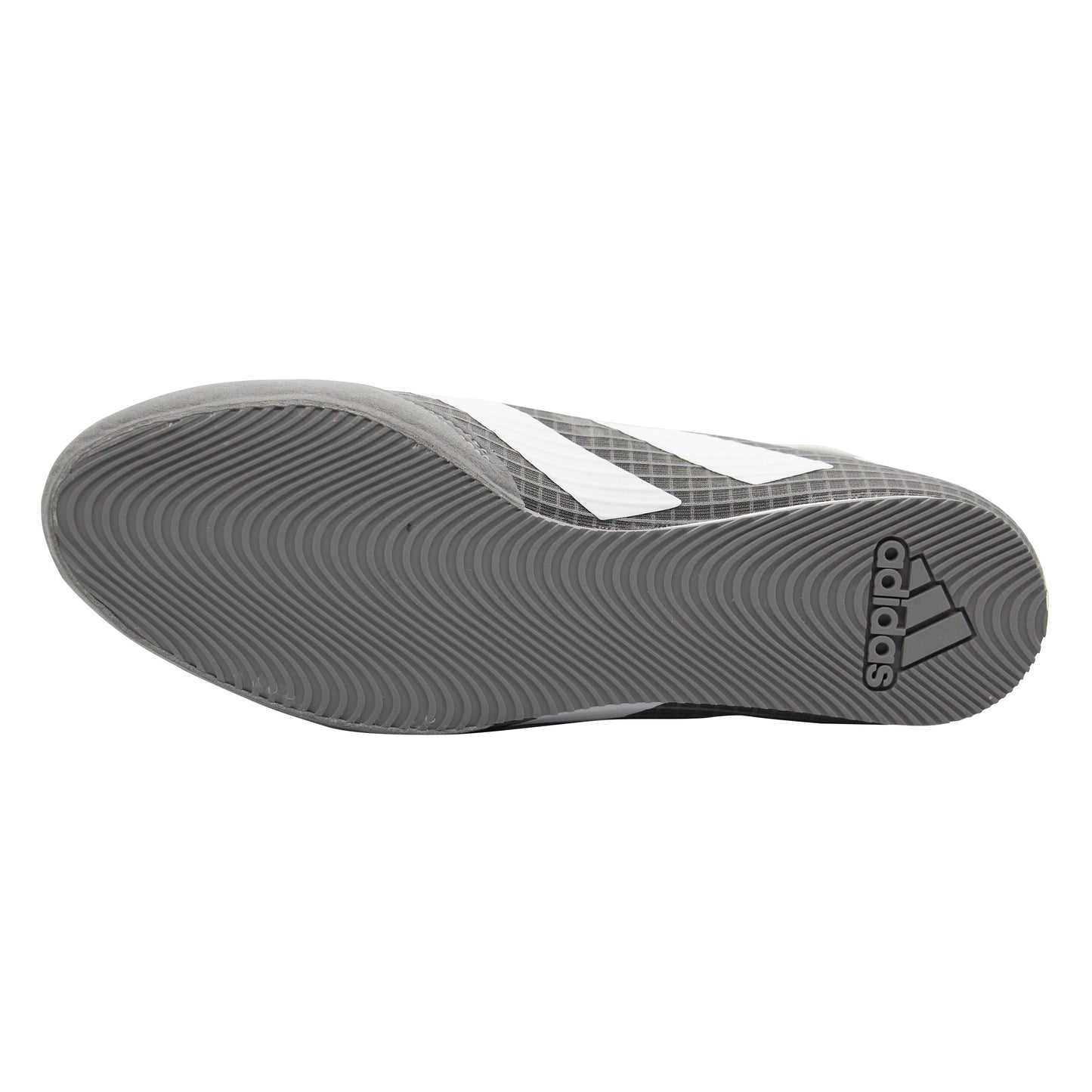 adidas Box Hog 4 Boxing Boots - Grey/White
