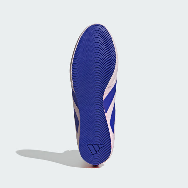adidas Box Hog 4 Boxing Boots - Pink/Blue/Orange