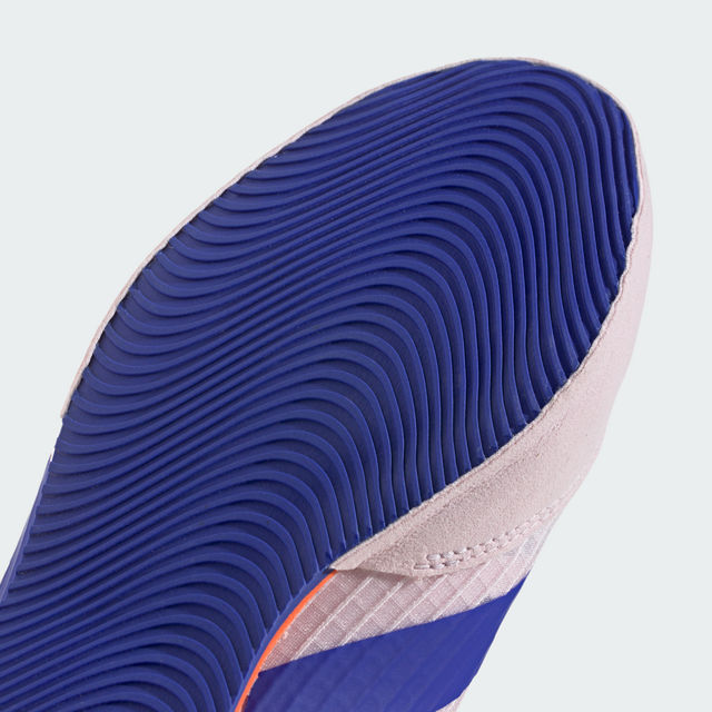 adidas Box Hog 4 Boxing Boots - Pink/Blue/Orange