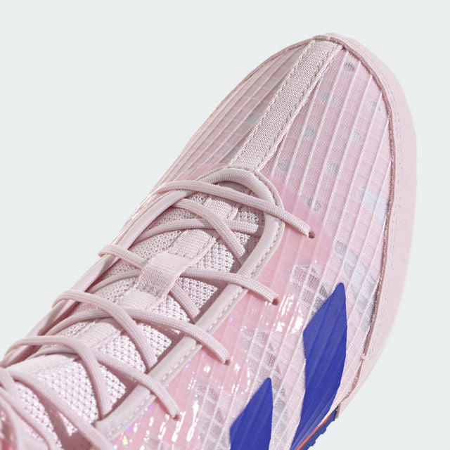 adidas Box Hog 4 Boxing Boots - Pink/Blue/Orange