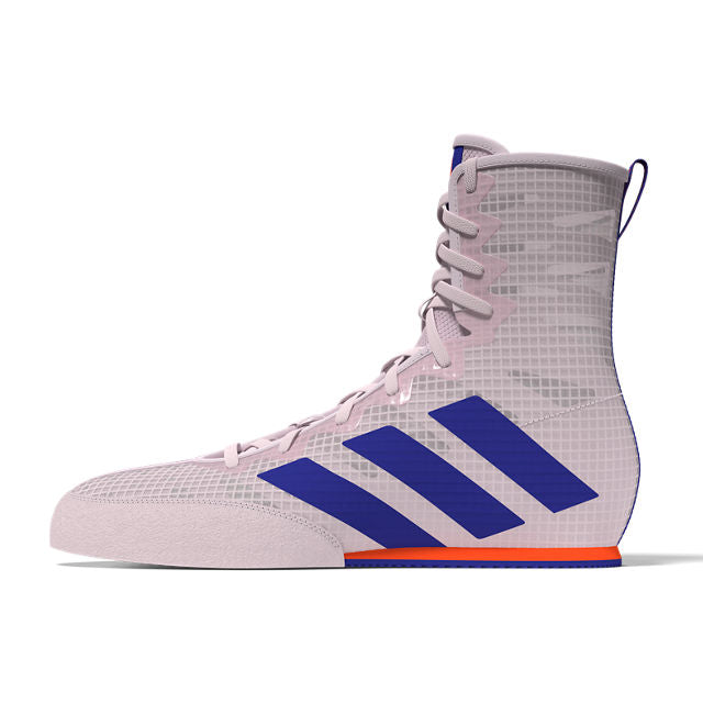 adidas Box Hog 4 Boxing Boots - Pink/Blue/Orange