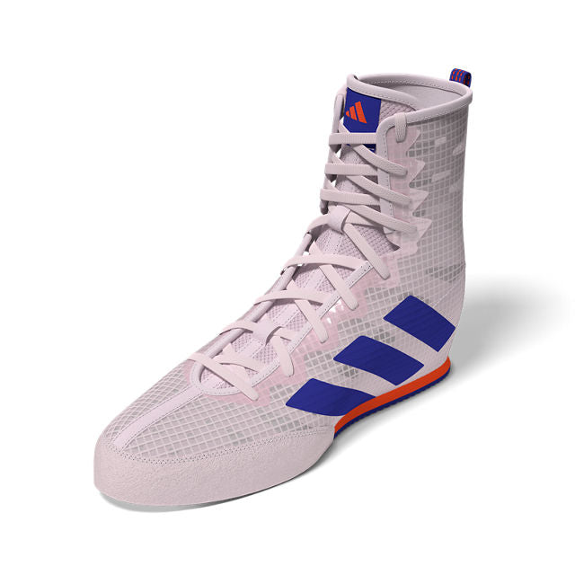 adidas Box Hog 4 Boxing Boots - Pink/Blue/Orange