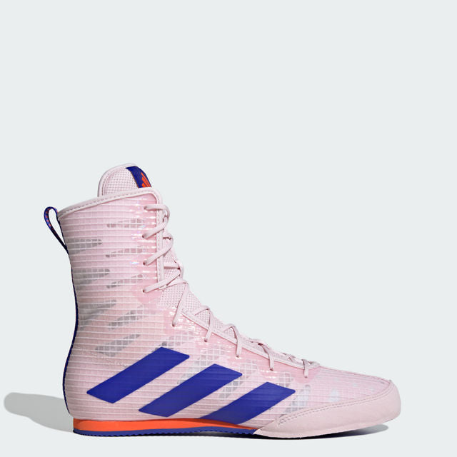 adidas Box Hog 4 Boxing Boots - Pink/Blue/Orange