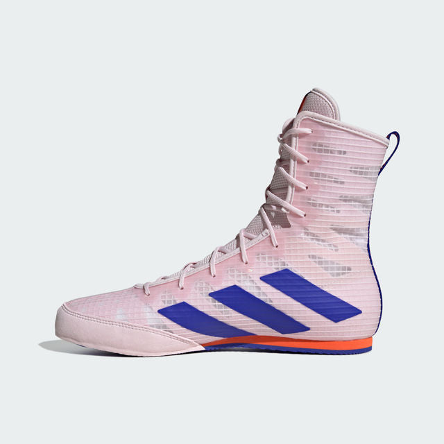 adidas Box Hog 4 Boxing Boots - Pink/Blue/Orange