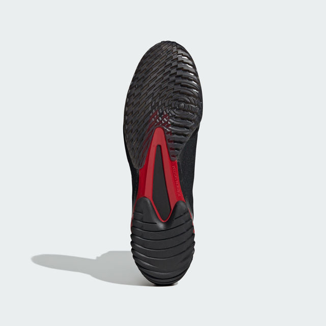 adidas Speedex Ultra Boxing Boots - Black/White/Ruby