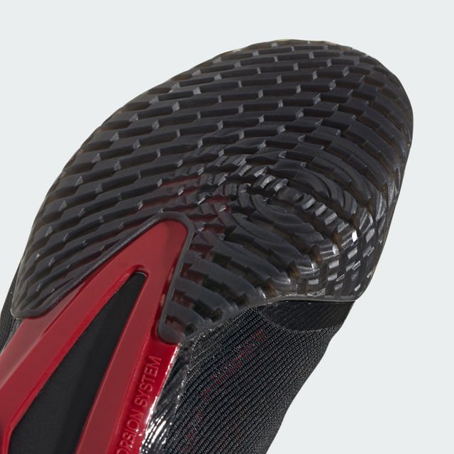 adidas Speedex Ultra Boxing Boots - Black/White/Ruby