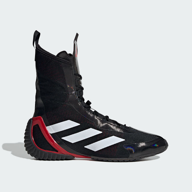 adidas Speedex Ultra Boxing Boots - Black/White/Ruby