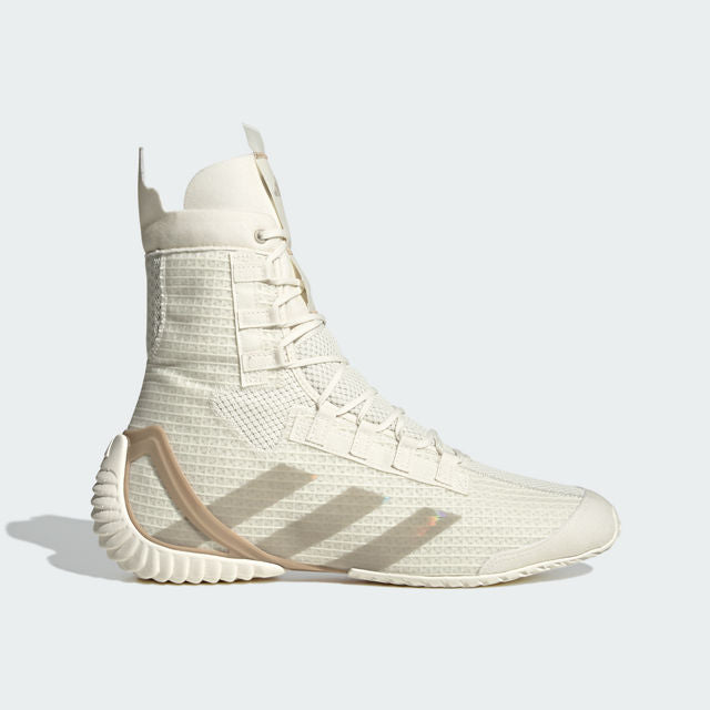 adidas Speedex 23 Boxing Boots - White/Alumina/Sandstone