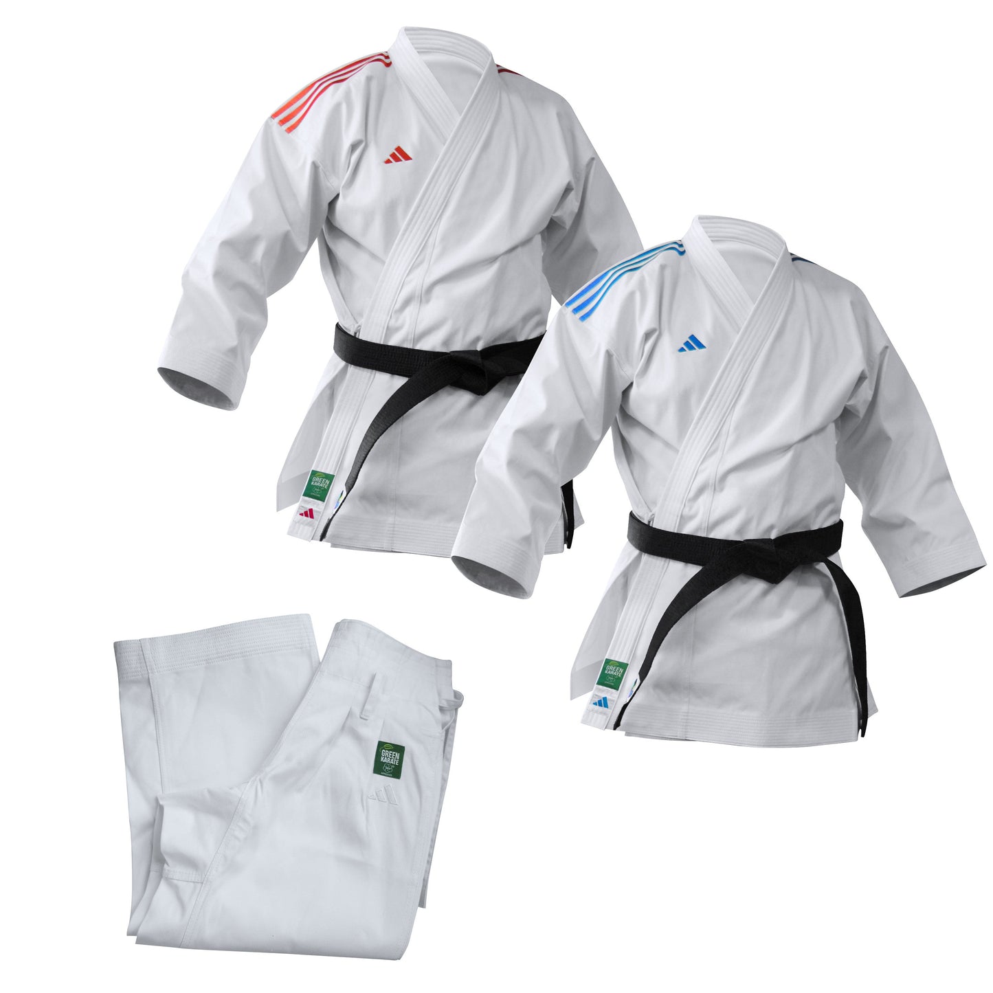 adidas Shori Kata 3 Piece Karate Uniform Kit