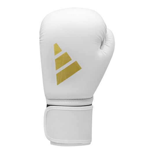 adidas Speed 50 Gel Gloves - White/Gold