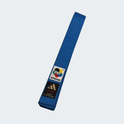 adidas WKF Approved Kata Blue and Red Belts