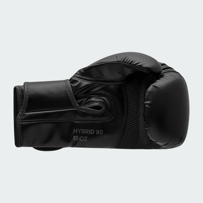 adidas Hybrid 80 Boxing Gloves - Black