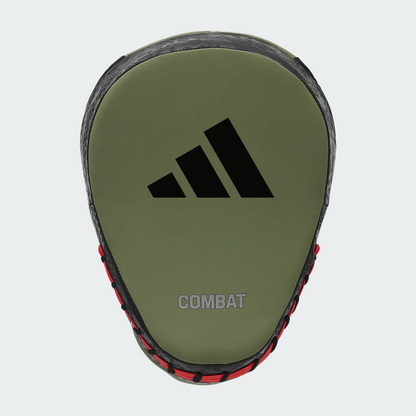 adidas Combat 50 Focus Mitt - Green - PAIR