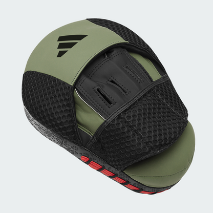 adidas Combat 50 Focus Mitt - Green - PAIR