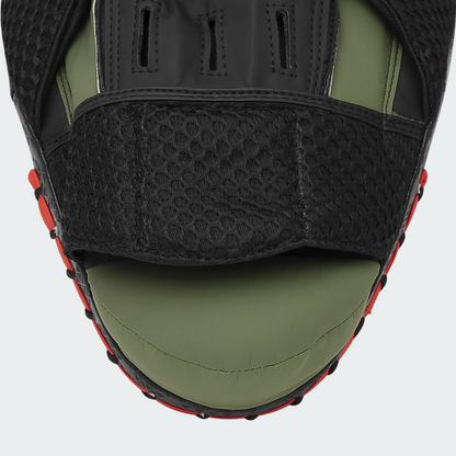 adidas Combat 50 Focus Mitt - Green - PAIR
