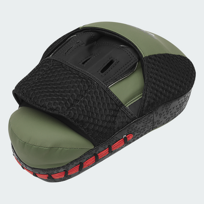adidas Combat 50 Focus Mitt - Green - PAIR