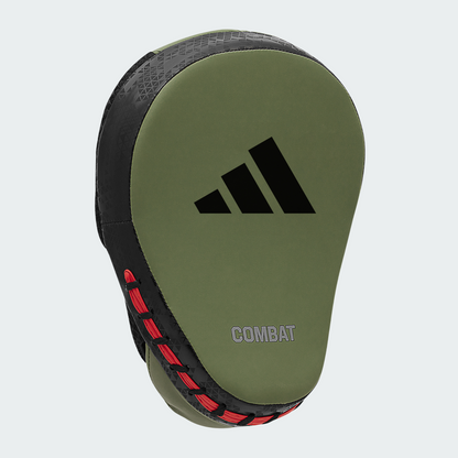 adidas Combat 50 Focus Mitt - Green - PAIR