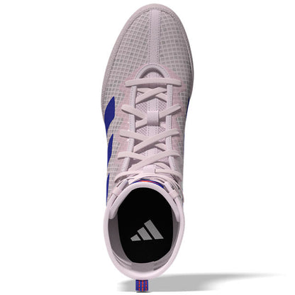 adidas Box Hog 4 Boxing Boots - Pink/Blue/Orange