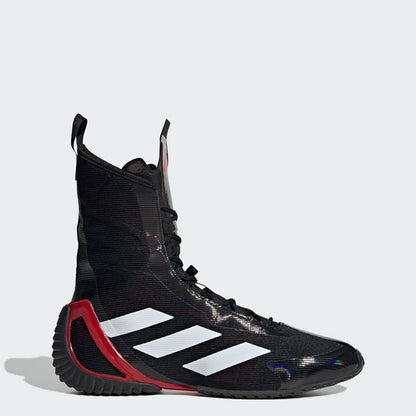 adidas Speedex Ultra Boxing Boots - Black/White/Ruby