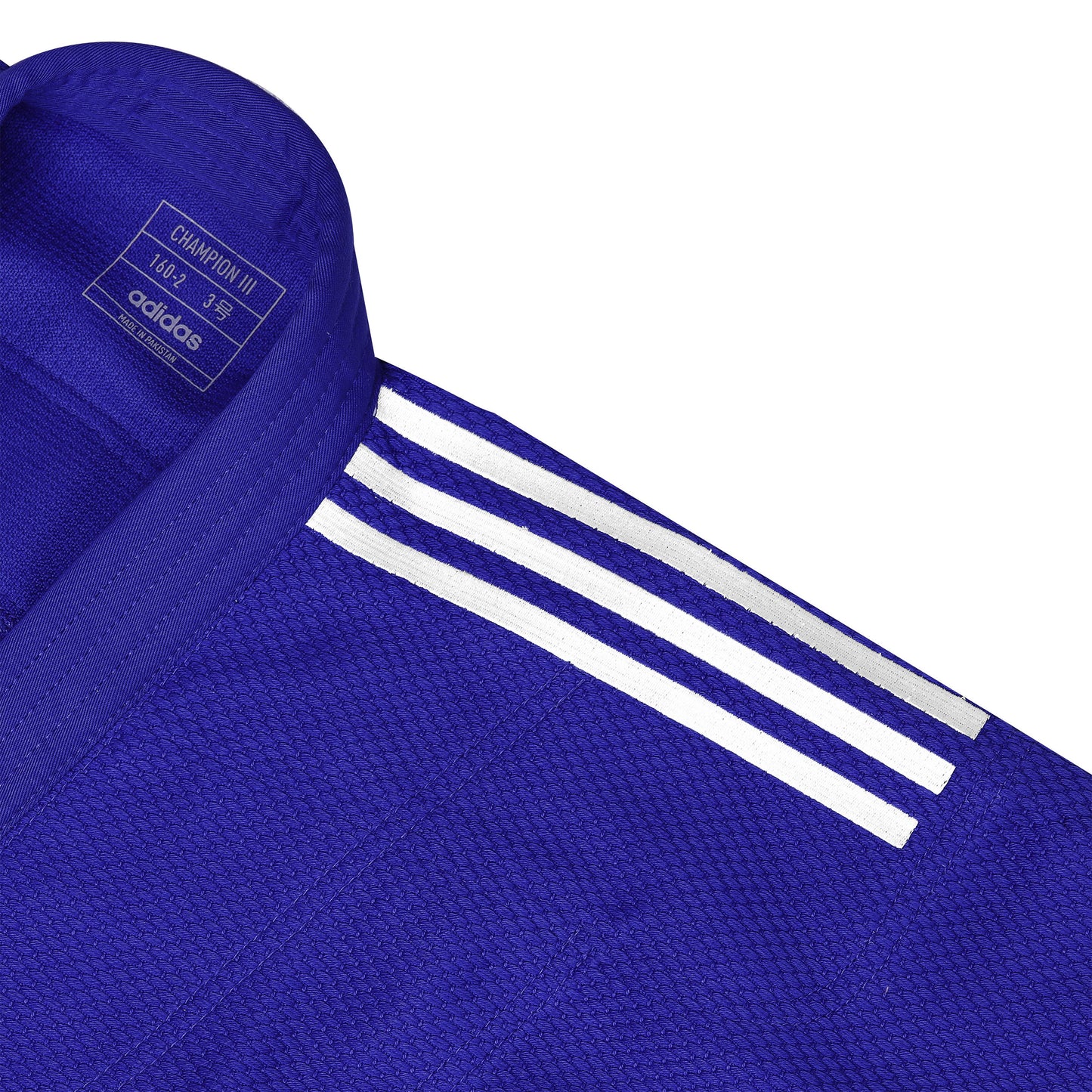 adidas IJF Green Label Champion III Judo Uniform BLUE