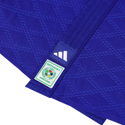 adidas IJF Green Label Champion III Judo Uniform BLUE