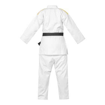adidas IJF Green Label Champion III Judo Uniform WHITE