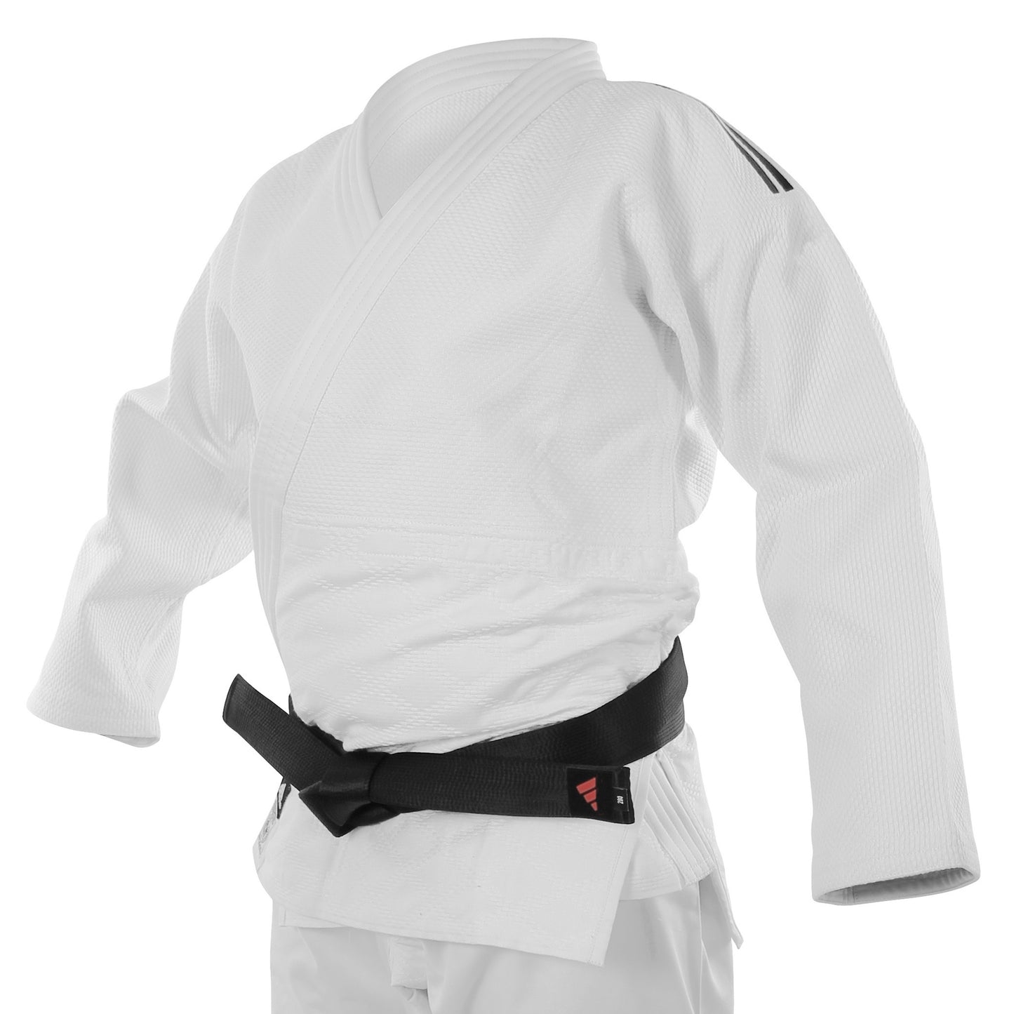 adidas IJF Green Label Champion III Judo Uniform WHITE