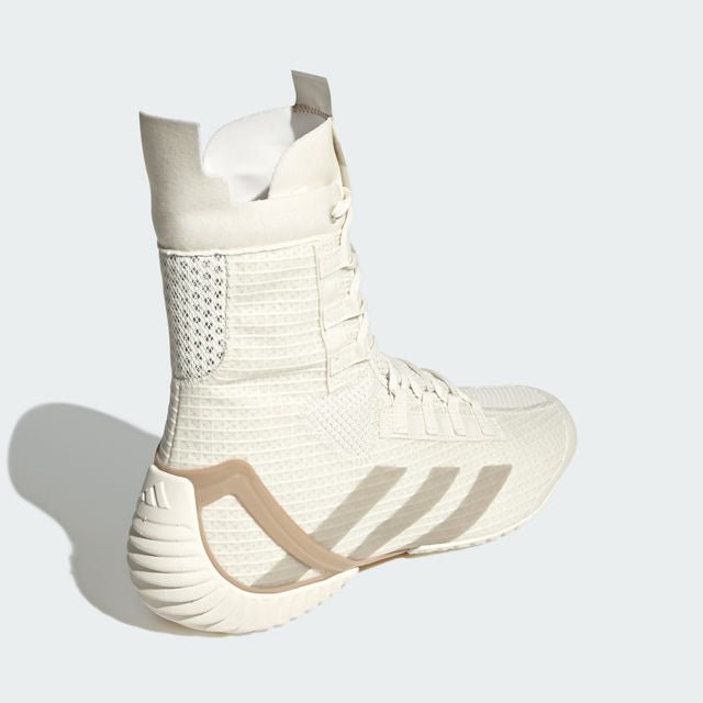 adidas Speedex 23 Boxing Boots - White/Alumina/Sandstone