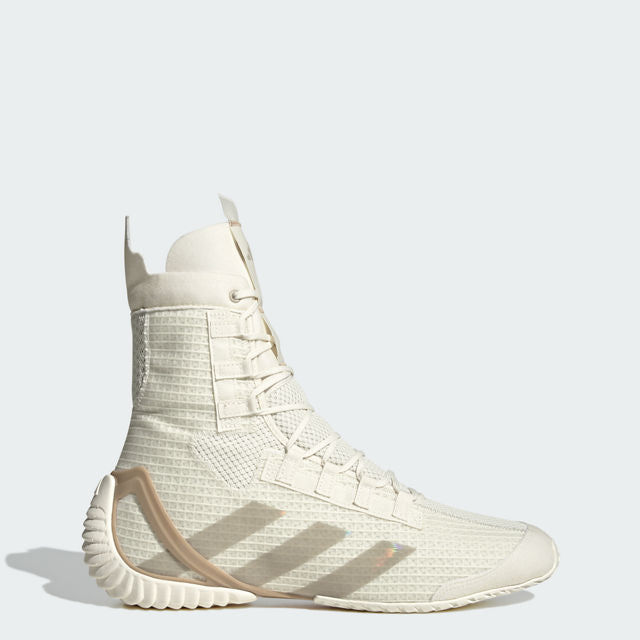 adidas Speedex 23 Boxing Boots - White/Alumina/Sandstone