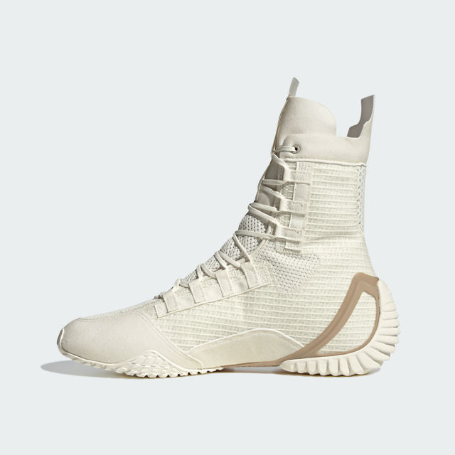 adidas Speedex 23 Boxing Boots - White/Alumina/Sandstone