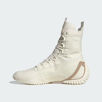 adidas Speedex 23 Boxing Boots - White/Alumina/Sandstone