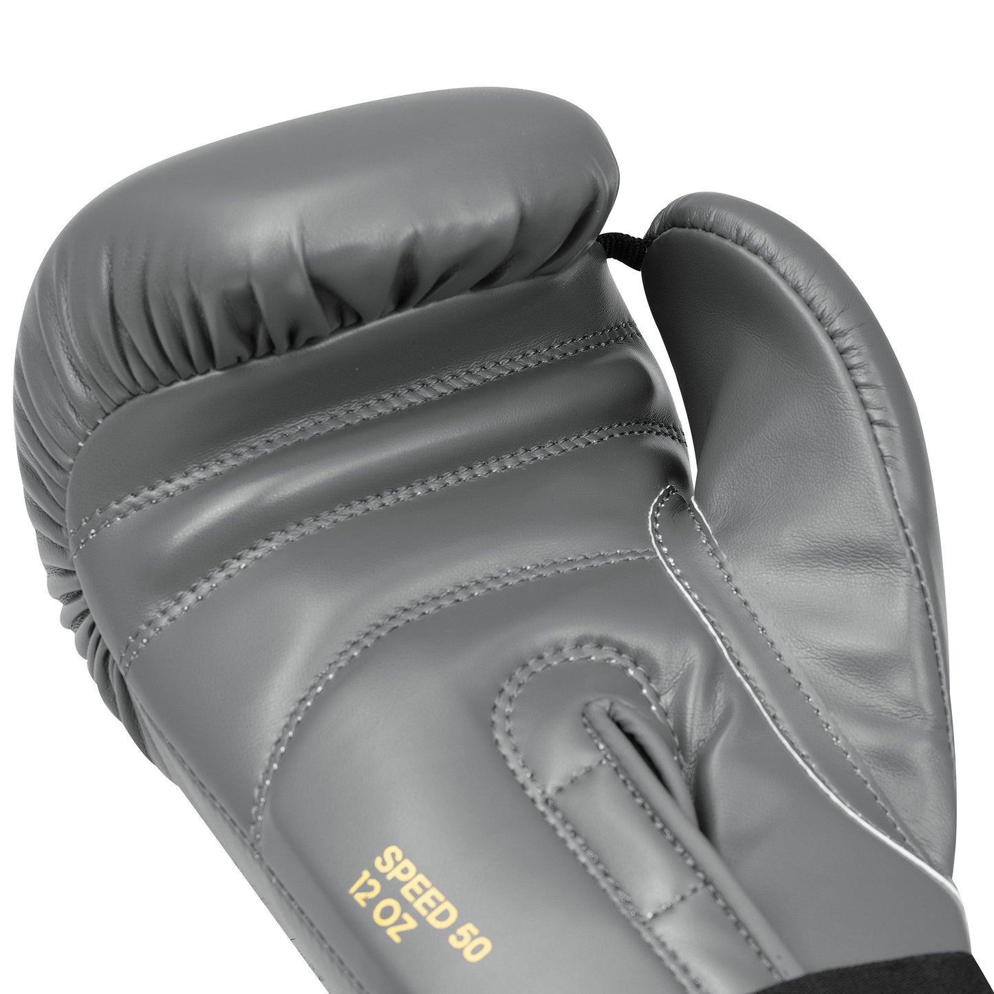 adidas Speed 50 Gel Gloves - Ash Grey/Gold
