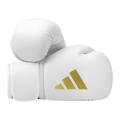 adidas Speed 50 Gel Gloves - White/Gold