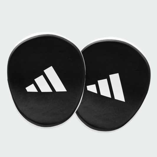 adidas Speed Round Focus Mitts - Black/White - PAIR