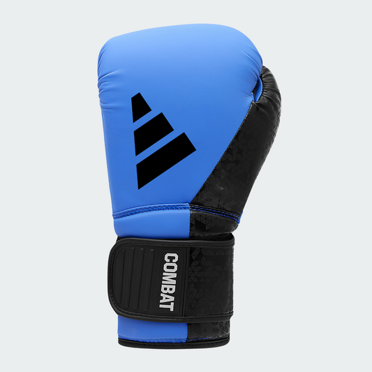 adidas Combat 50 Boxing Gloves - Blue
