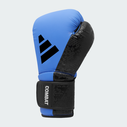 adidas Combat 50 Boxing Gloves - Blue