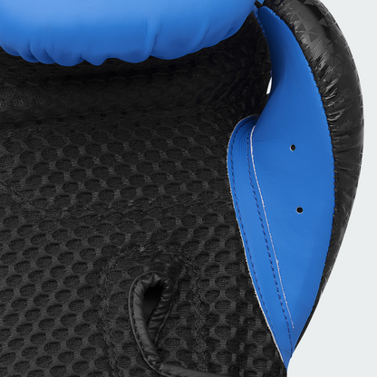 adidas Combat 50 Boxing Gloves - Blue