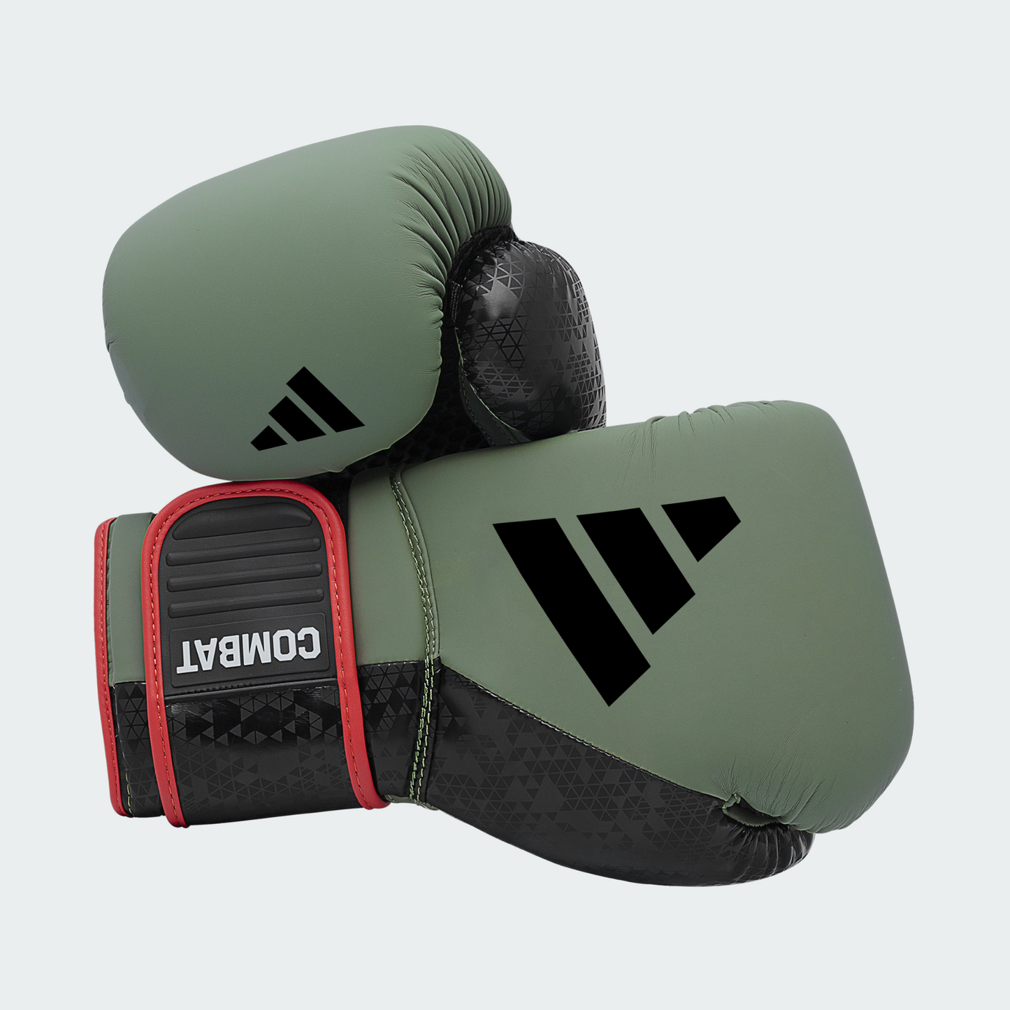 adidas Combat 50 Boxing Gloves - Green