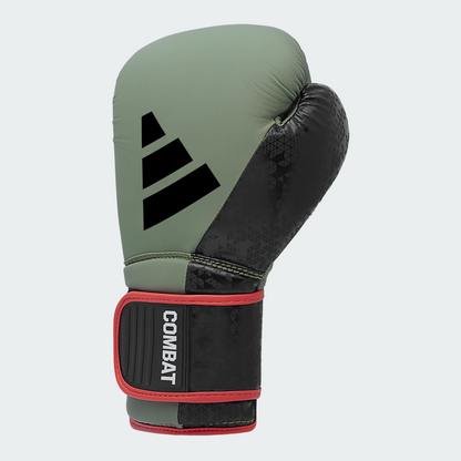 adidas Combat 50 Boxing Gloves - Green