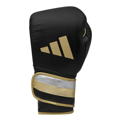 adidas Adispeed 501 Pro Boxing Gloves - Black/Gold