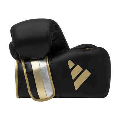 adidas Adispeed 501 Pro Boxing Gloves - Black/Gold