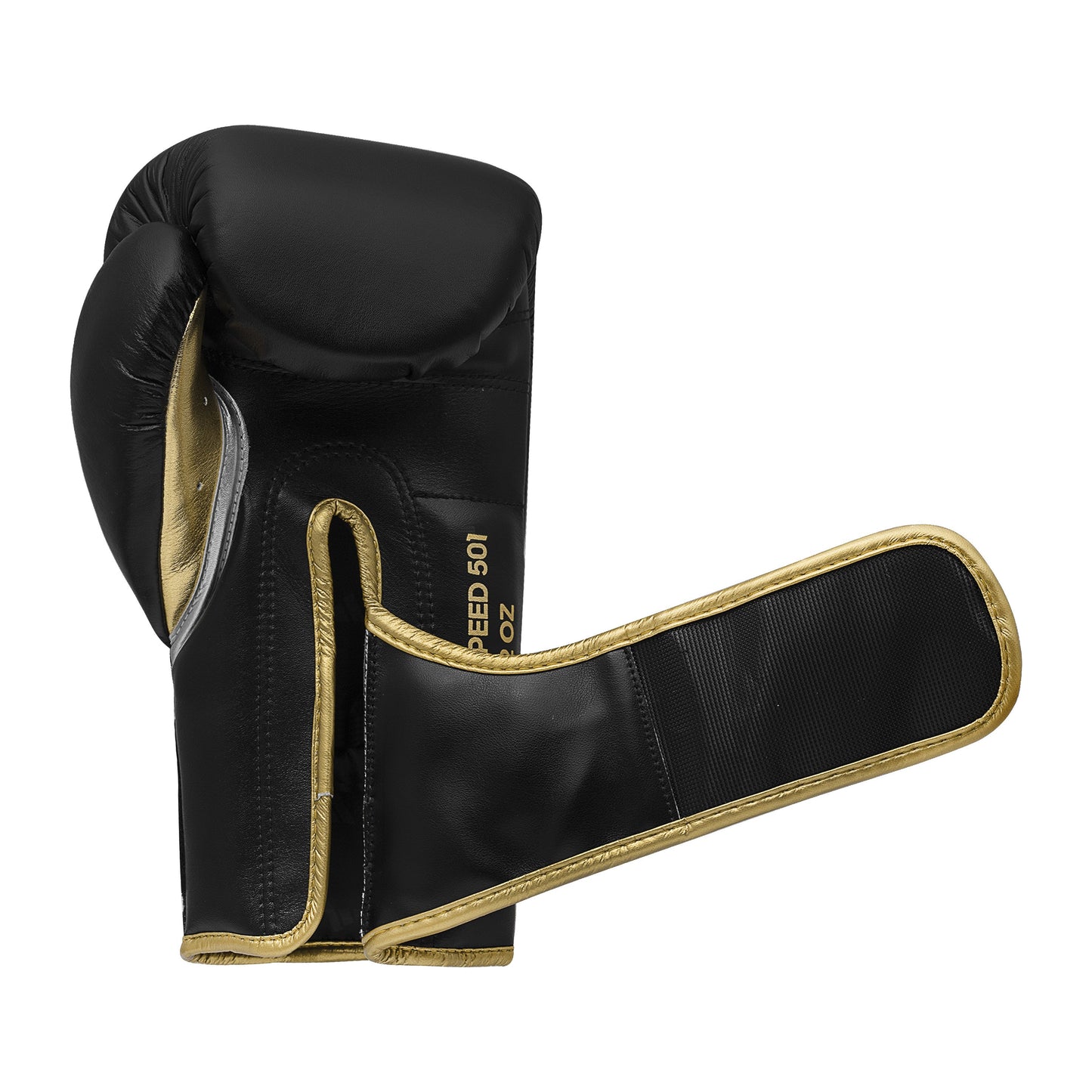 adidas Adispeed 501 Pro Boxing Gloves - Black/Gold