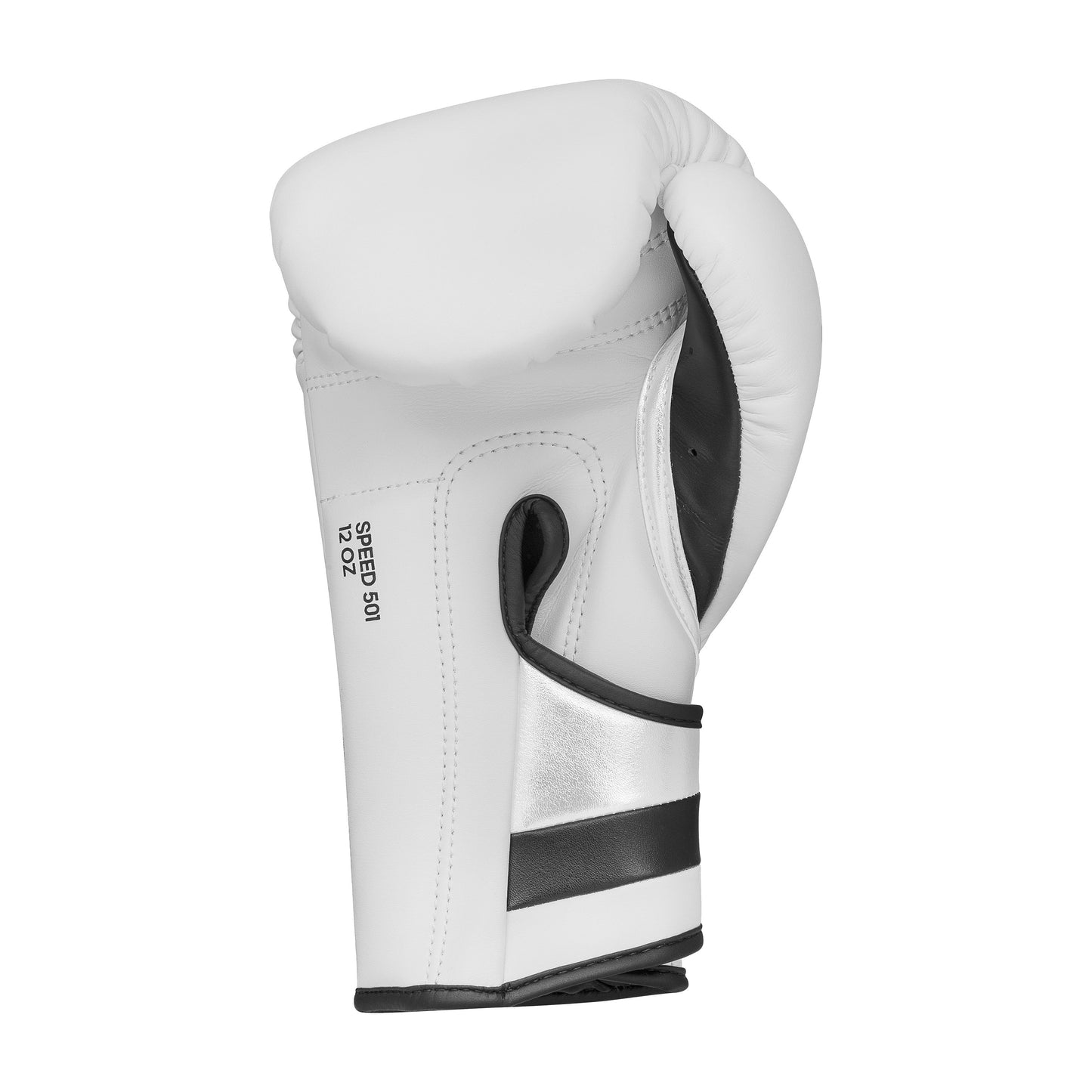adidas Adispeed 501 Pro Boxing Gloves - White/Black