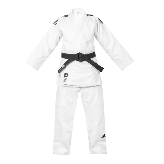adidas IJF3 Champion III Judo Uniform White